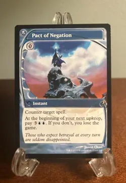 MTG Pact of Negation Future Sight Mystery Booster 2 Magic Card Near Mint - Image 1