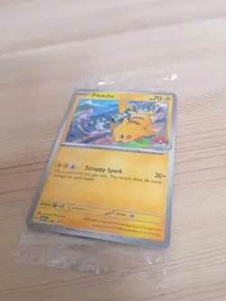 Pokemon World Championship 2024 Pikachu and Mew Promo Trading Card - Image 1
