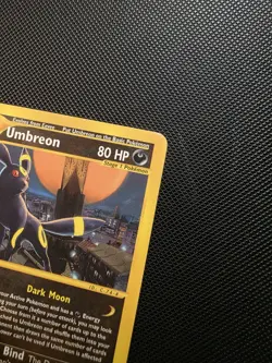 Pokemon TCG 2002 Umbreon Aquapolis 41/147 Non Holo Rare Card - Image 3