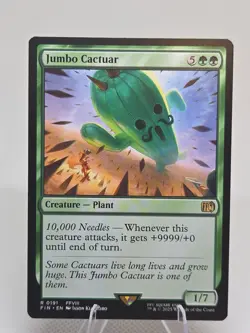 Jumbo Cactuar X1 FIN MTG Final Fantasy FB3 - Image 1