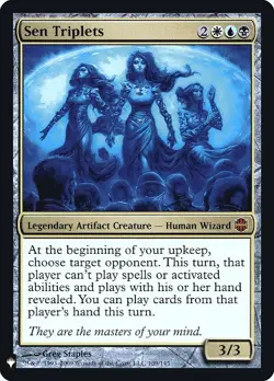 1x Sen Triplets - Foil Light Play MTG Magic - Kid Icarus - - Image 1