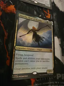 Sigarda, Host of Herons #247 FOIL Innistrad Remastered INR MTG NM - Image 2