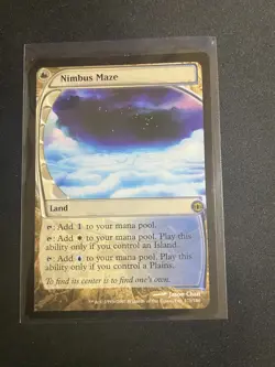 MtG x1 Nimbus Maze Future Sight Magic The Gathering (Land) (Blue) (White) - Image 1