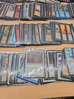 700+ MTG Magic The Gathering OLD School VINTAGE 1993 To 2005 All Sleeved - Image 5