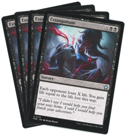 x4 Exsanguinate - Foundations - Magic the Gathering (MTG) - Image 1
