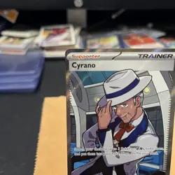 Pokemon TCG Cyrano 230/191 Surging Sparks Ultra Rare Trainer Near Mint Condition - Image 2