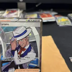 Pokemon TCG Cyrano 230/191 Surging Sparks Ultra Rare Trainer Near Mint Condition - Image 3