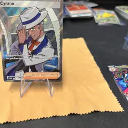 Pokemon TCG Cyrano 230/191 Surging Sparks Ultra Rare Trainer Near Mint Condition - Image 4