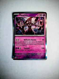 Pokemon TCG Mewtwo 150/165 - Scarlet & Violet 151 - N/M or Better - HOLO RARE - Image 1