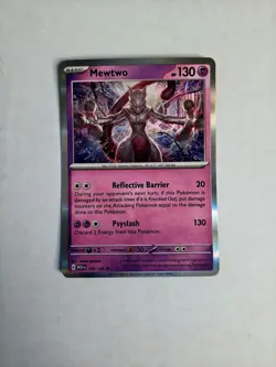 Pokemon TCG Mewtwo 150/165 - Scarlet & Violet 151 - N/M or Better - HOLO RARE - Image 2