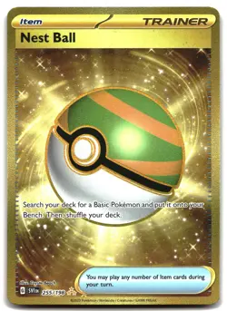 Nest Ball - 255/198 Holo SV01: Scarlet & Violet Base Set Pokemon TCG NM - Image 1