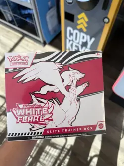 Pokemon Scarlet and Violet TCG White Flare Elite Trainer Box ETB - Image 1