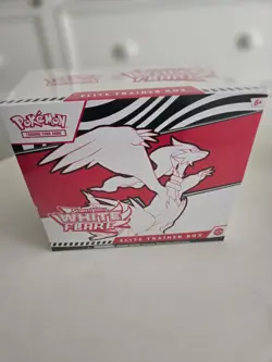 Pokemon Scarlet & Violet White Flare Elite Trainer Box Factory Sealed TCG - Image 2