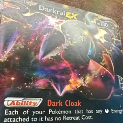 Darkrai EX Ultra Rare Holo 63/108 2012 Dark Explorers Pokemon TCG - Image 4