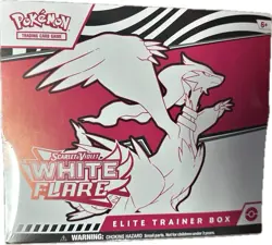 Pokemon TCG Scarlet & Violet White Flare ETB Elite Trainer Box -NEW SEALED - Image 1