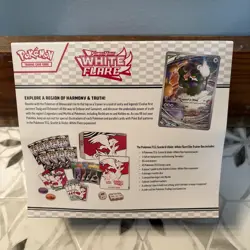 Pokemon TCG Scarlet & Violet White Flare Elite Trainer Box ETB FACTORY SEALED - Image 4