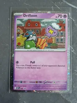 Drifloon MEP005 Black Star Promo Cosmo Holo mep 005 mega evolutions pokemon 3 - Image 1