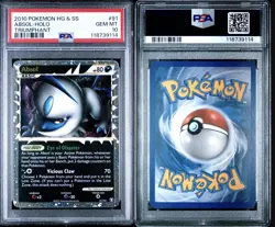 2010 POKEMON TRIUMPHANT ABSOL PRIME #91 PSA 10 GEM MINT NEW CERT - Image 3