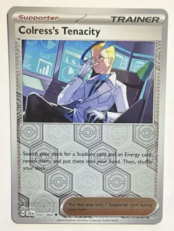Colress's Tenacity 057/064 (Reverse) - Scarlet & Violet: Shrouded Fable - Image 1