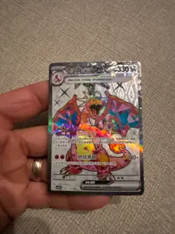 Pokemon S-Chinese Scarlet & Violet Charizard ex CSV5C 145 Ultra Full Art NM - Image 1