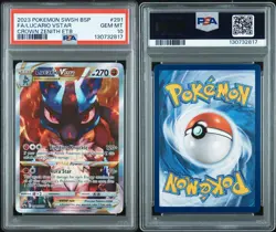 PSA 10 Lucario VSTAR SWSH291 Crown Zenith Pokemon SWSH English ETB Promo - Image 3