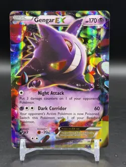 Gengar EX 34/119 Ultra Rare XY Phantom Forces Holo Pokemon English NM - Image 1
