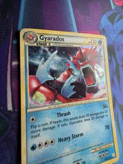 Gyarados (Shiny) 123/123 - Pokemon HeartGold & SoulSilver Holo Rare - Image 2