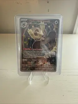 Pokemon TCG: Noctowl SVP 141 Full Art Holo Black Star Promo Stellar Crown NM - Image 1