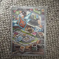 Pokemon TCG Rotom Illustration Rare 197/182 Destined Rivals 2025 Pack Fresh - Image 1
