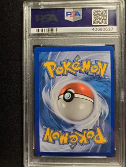 Pokemon Lucario 53/127 Platinum STAFF Prerelease PSA 8 - Image 3