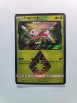 Pokemon TCG Shaymin Prism Star Sun & Moon - Team Up 10/181 Holo Holo Rare - Image 1