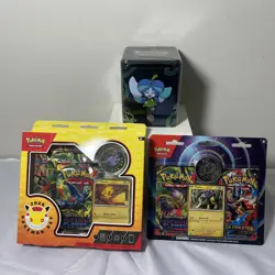 Pokemon TCG Lot of 3 Items as Pictured - All Brand New Factory Sealed See Pics - Image 1