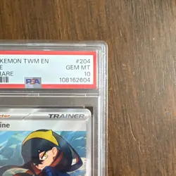 Pokemon TCG Carmine 204/167 Twilight Masquerade Ultra Rare Holo PSA 10 - Image 4