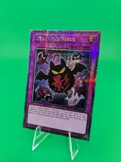 Yu-Gi-Oh! Full Force Virus RA03-EN267 Quarter Century Secret Rare - Image 2