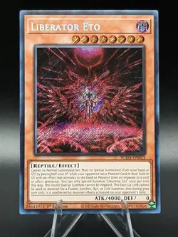 Yu-Gi-Oh! Liberator Eto SUDA-EN023 Secret Rare 1st Ed *Pack Fresh* - Image 3
