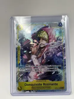 Donquixote Rosinante One Piece Card Game English Op12-108 R Alt Art NM+ - Image 3