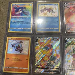 Lot of 16 Shining Fates Pokemon Celebrations Shiny Vault cards top loaders - Image 4