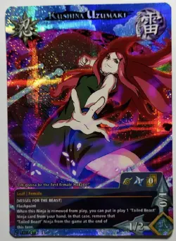 Carte Naruto TCG CCG Collectible Card Game Foil neuf Prism 332 - Image 1