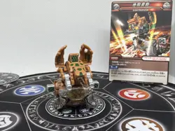 Bakugan Subterra Gran Panzer MG & Card Japan import BakuTech Rare - Image 1