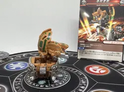 Bakugan Subterra Gran Panzer MG & Card Japan import BakuTech Rare - Image 2
