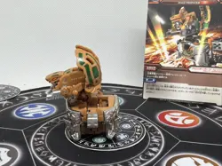 Bakugan Subterra Gran Panzer MG & Card Japan import BakuTech Rare - Image 4