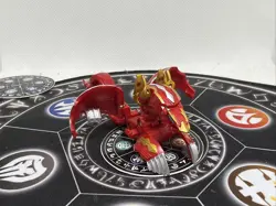 Bakugan BakuTech Pyrus Nata Nagina & Ability Card MG Japan Import Rare - Image 1