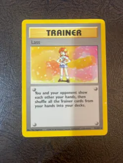 LASS - 75/102 - Base Set - Pokemon Card - LP - Image 1