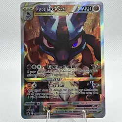 Lucario VSTAR Promo SWSH291 Sword & Shield Collectible Card NM Pristine - Image 1