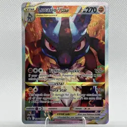 Lucario VSTAR Promo SWSH291 Sword & Shield Collectible Card NM Pristine - Image 4