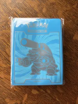 Pokemon TCG XY-Evolutions ETB Mega Blastoise Sleeves 65 Card Set Sealed - Image 1