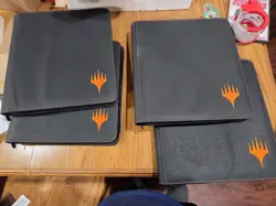 magic the gathering storage 4 binder binder lot a - Image 1