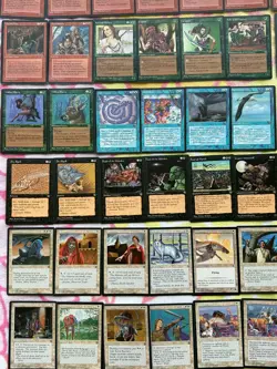 120x MTG 1995 ICE AGE / HOMELANDS CARDS LOT - Magic Gathering 90s commons card - Image 4