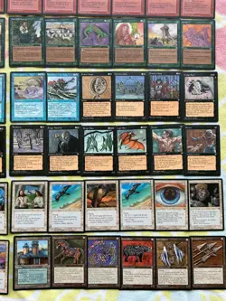 120x MTG 1995 ICE AGE / HOMELANDS CARDS LOT - Magic Gathering 90s commons card - Image 5