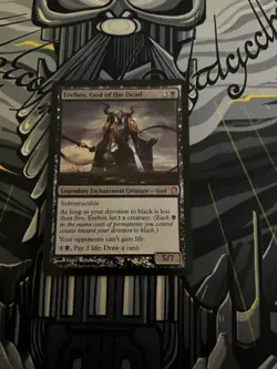 MTG x1 Erebos God of the Dead Foil - Theros - (Lightly Played) - Image 1